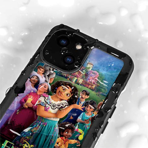 Disney Encanto Familia Poster iPhone 15 Waterproof Case